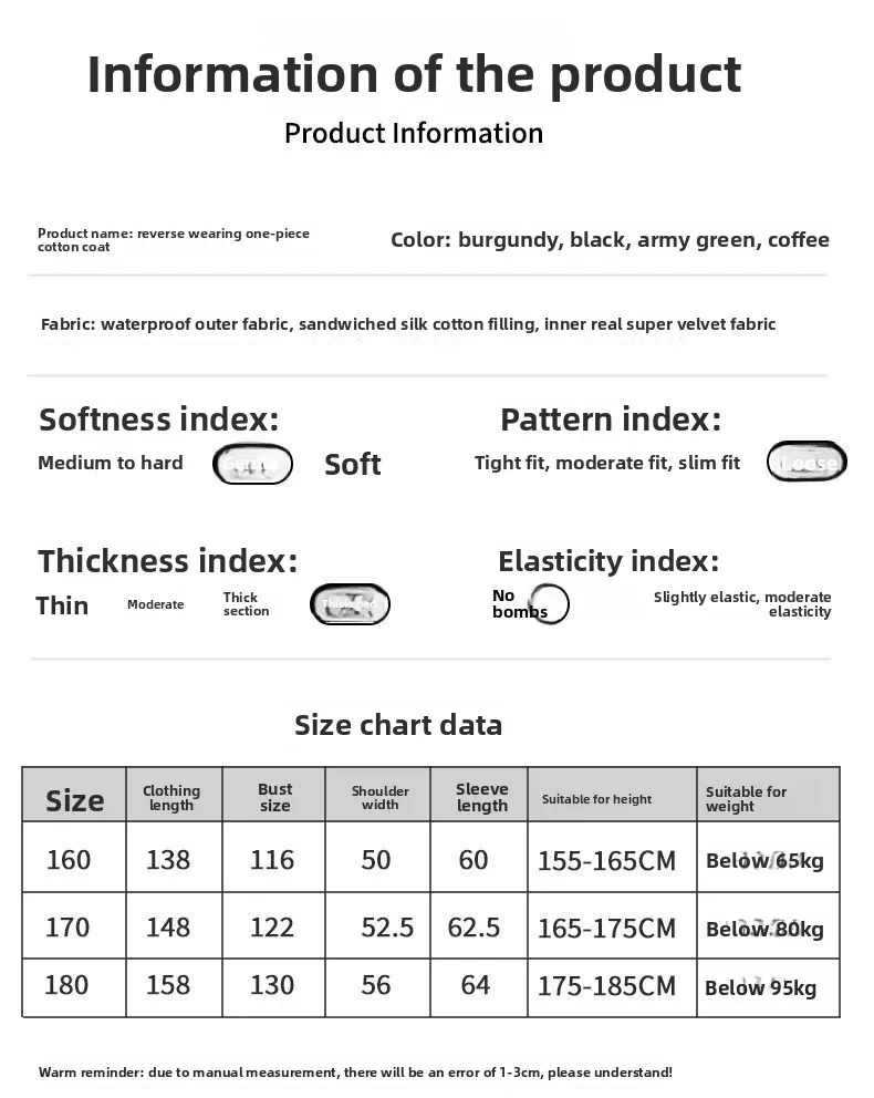 

useful Winter Cycling Cold-proof Clothes Piled Thickened Cotton-padded Clothes Waterproof Straddle and Warm Long Cotton Clothes