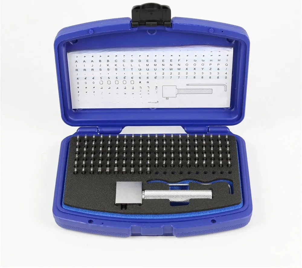 Stroke Felxible stamping letters,Available size 2/2.5/3/4/5/6mm,P-112 Interchangeable Steel stamp punch set