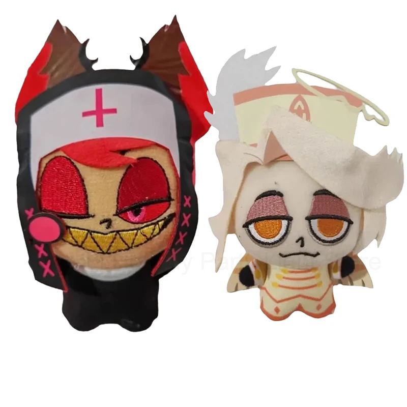 

Плюшевая игрушка-брелок Абель из отеля Хазбин, 10 см, Аластор, мягкая игрушка-брелок для рюкзака, подарки для фанатов, украшение