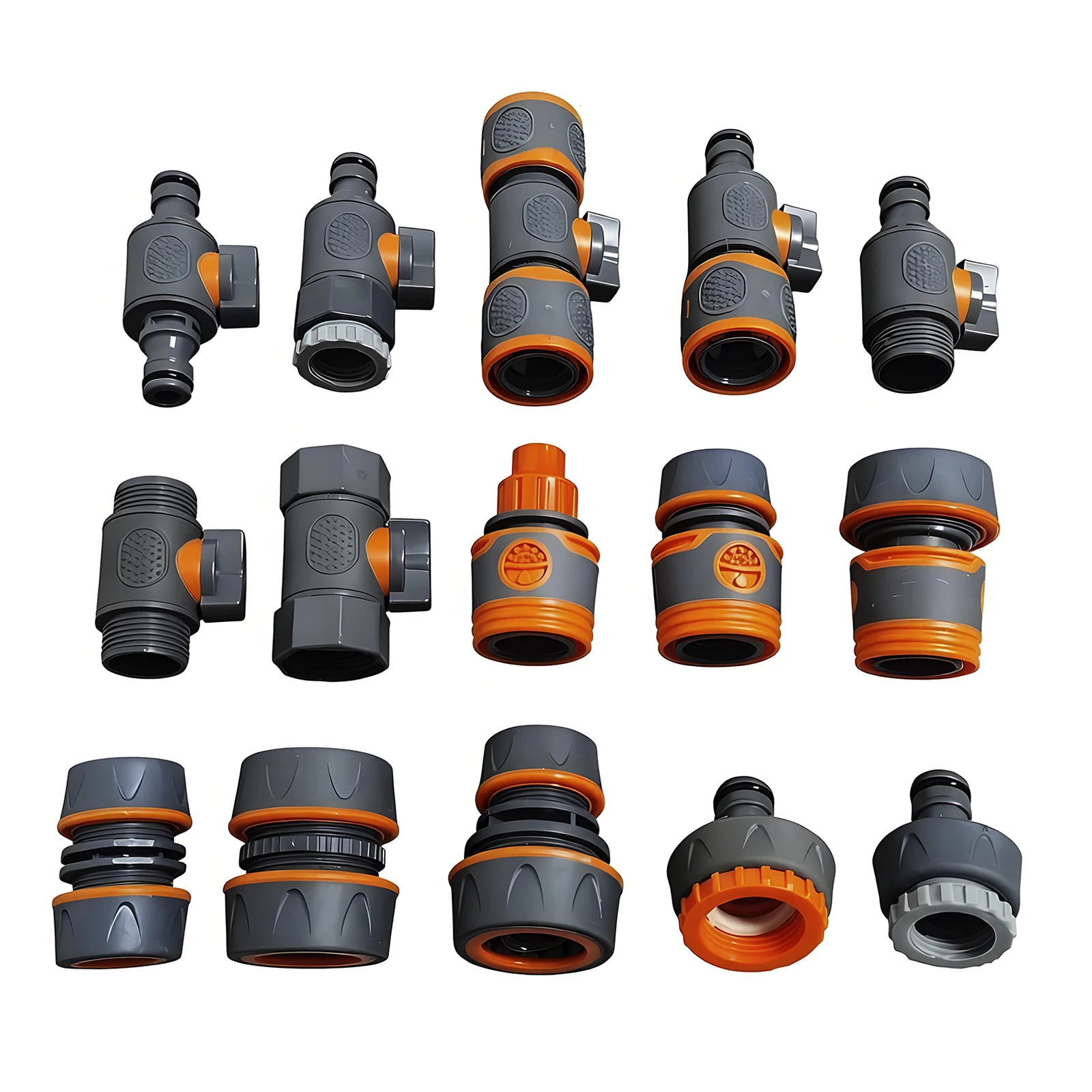 

Garden Hose Quick Connector G1/2 G3/4 G1 Pipe Coupler Stop Water Connector 16/20/32mm Repair Joint Irrigation System Fitting