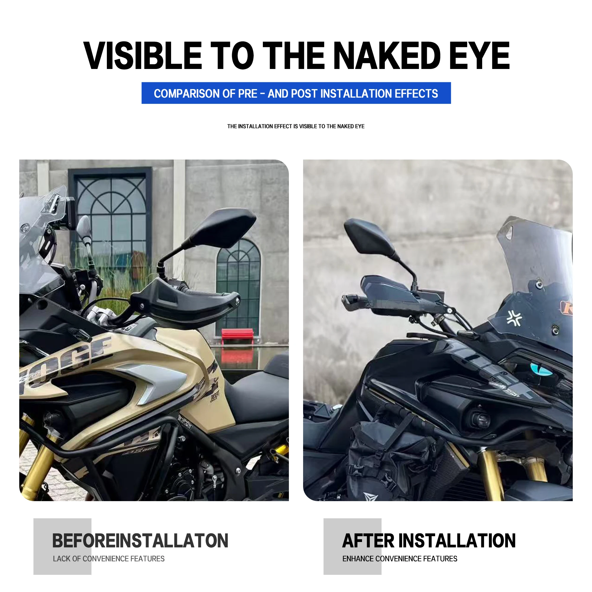 Для Voge DS625X DS525X мотоцикл ds625x новый алюминиевый сплав, защита для рук, защита для лобового стекла, защита руля