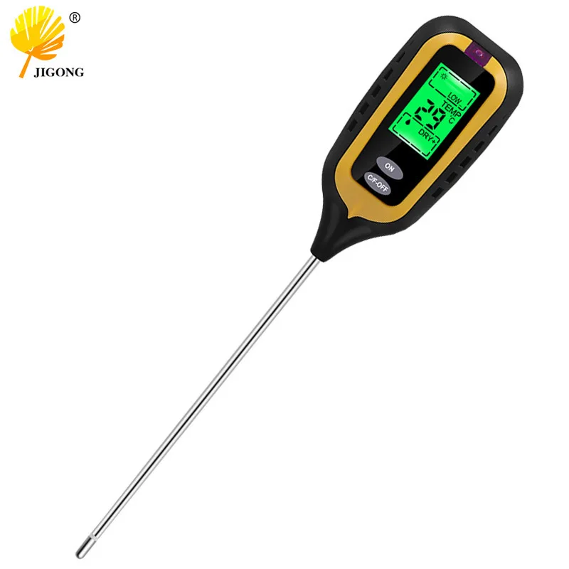 Four-in-one soil detector PH pH humidity illuminance temperature moisture test pen gardening flowers and plants detection