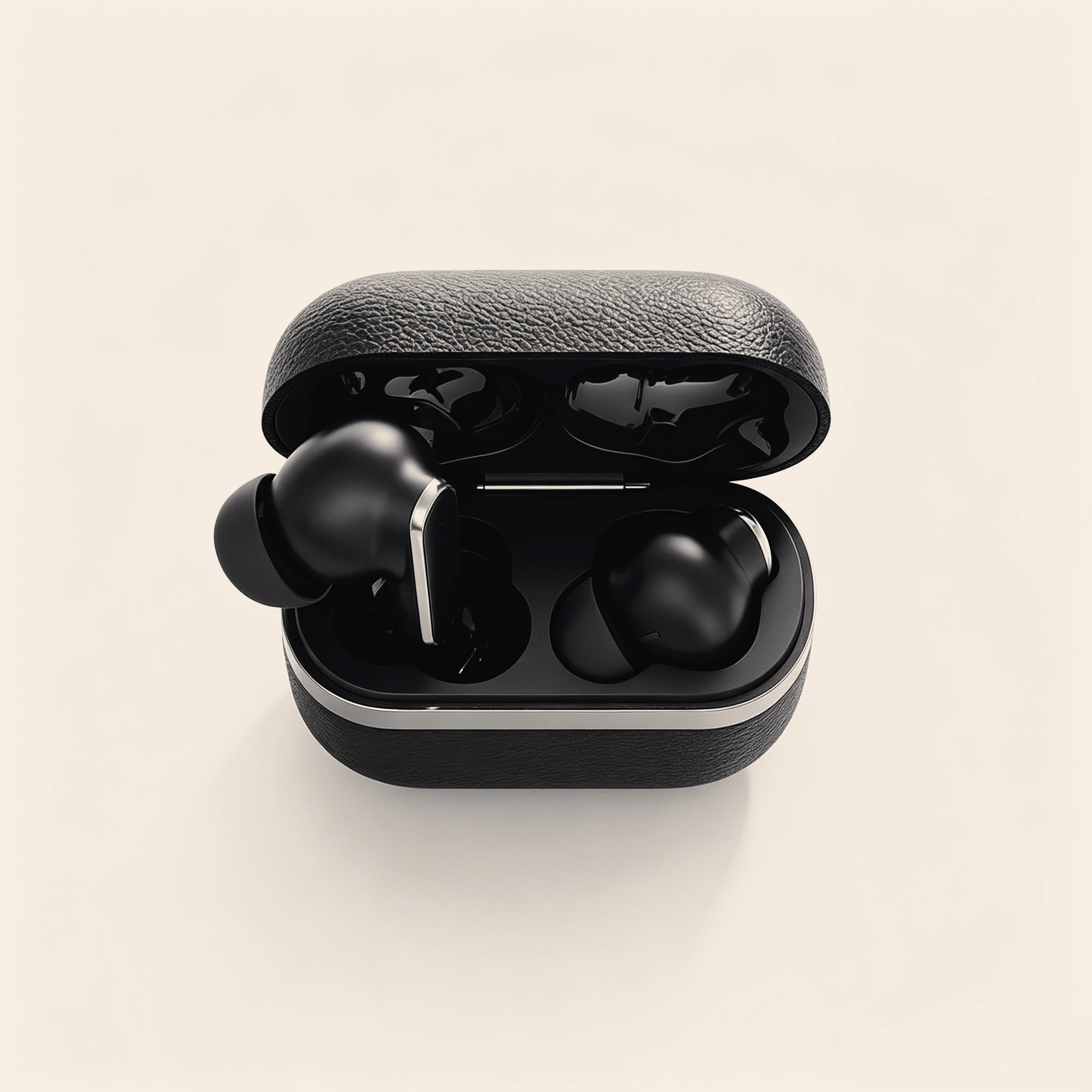 TWS In-ear Bluetooth 5.3 Earphones Leather In-Ear Earbuds Touch Control Wireless Headset For Video Gaming Music Holiday Gift