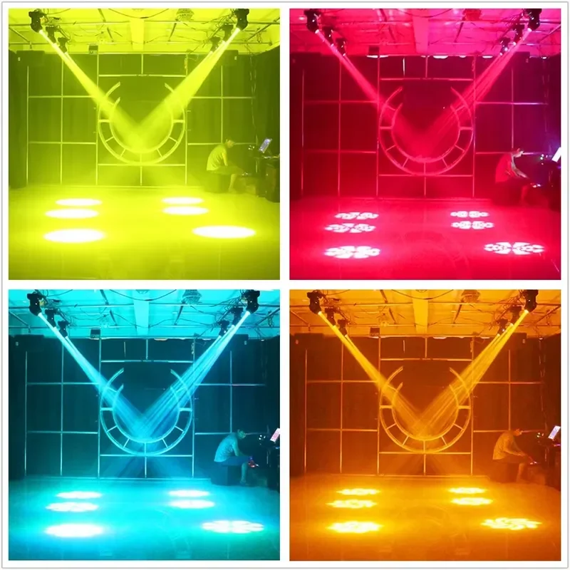 20262PCS 60W Mini LED DMX Gobo Moving Head Spot Light for Club DJ Stage Lighting Party Disco Wedding Event view 6
