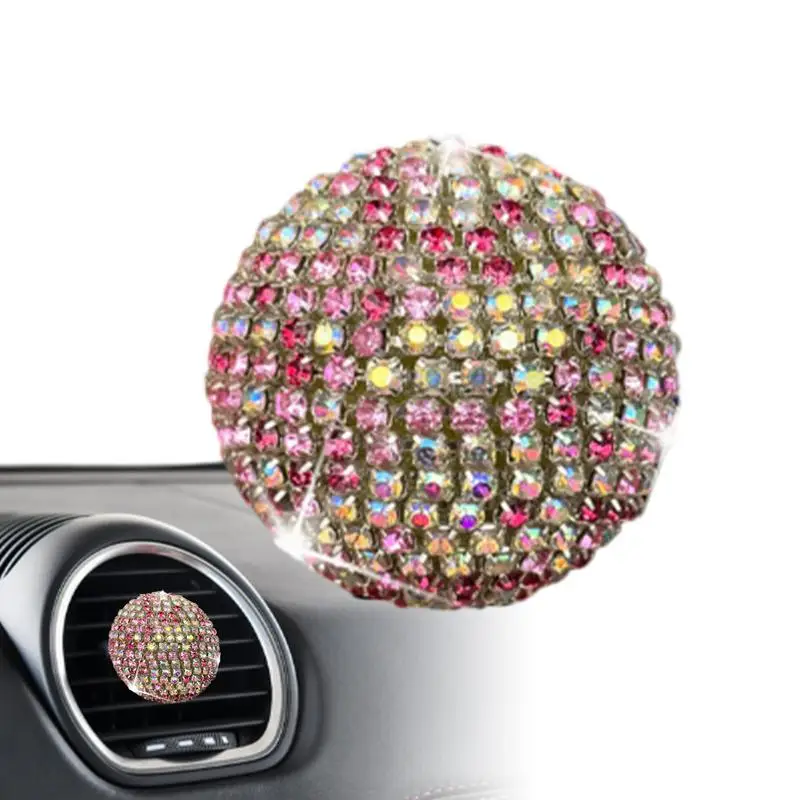 Car Air Freshener Vent Clips Diamond-encrusted  Auto Aromatherapy Vent Diffuser Long-Lasting Aroma Decoration Car Interior