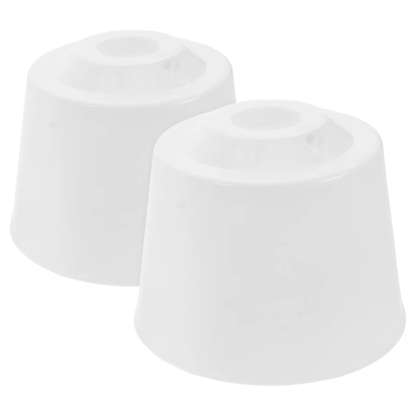 

2Pcs Universal Ceiling Fan Debris Canopy Cover Protective Plastic Replacement Base Fan Mounting Accessory Fans Cover