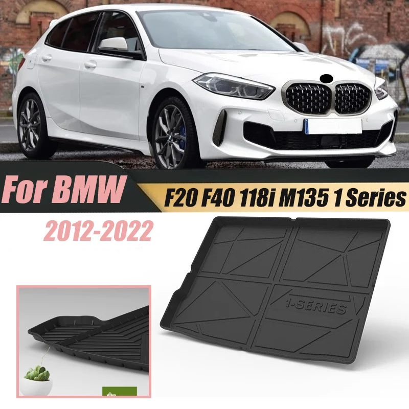 

Коврик в багажник для BMW F20 F40 118i M135 1 серии 2012-2022, коврик для багажника, водонепроницаемый защитный коврик, детали