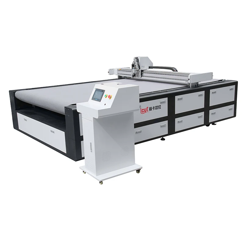 LCUT1625 Plotter da taglio per pelle sintetica digitale CNC di fabbrica per scarpe Taglierina per pelle ad alta precisione superiore