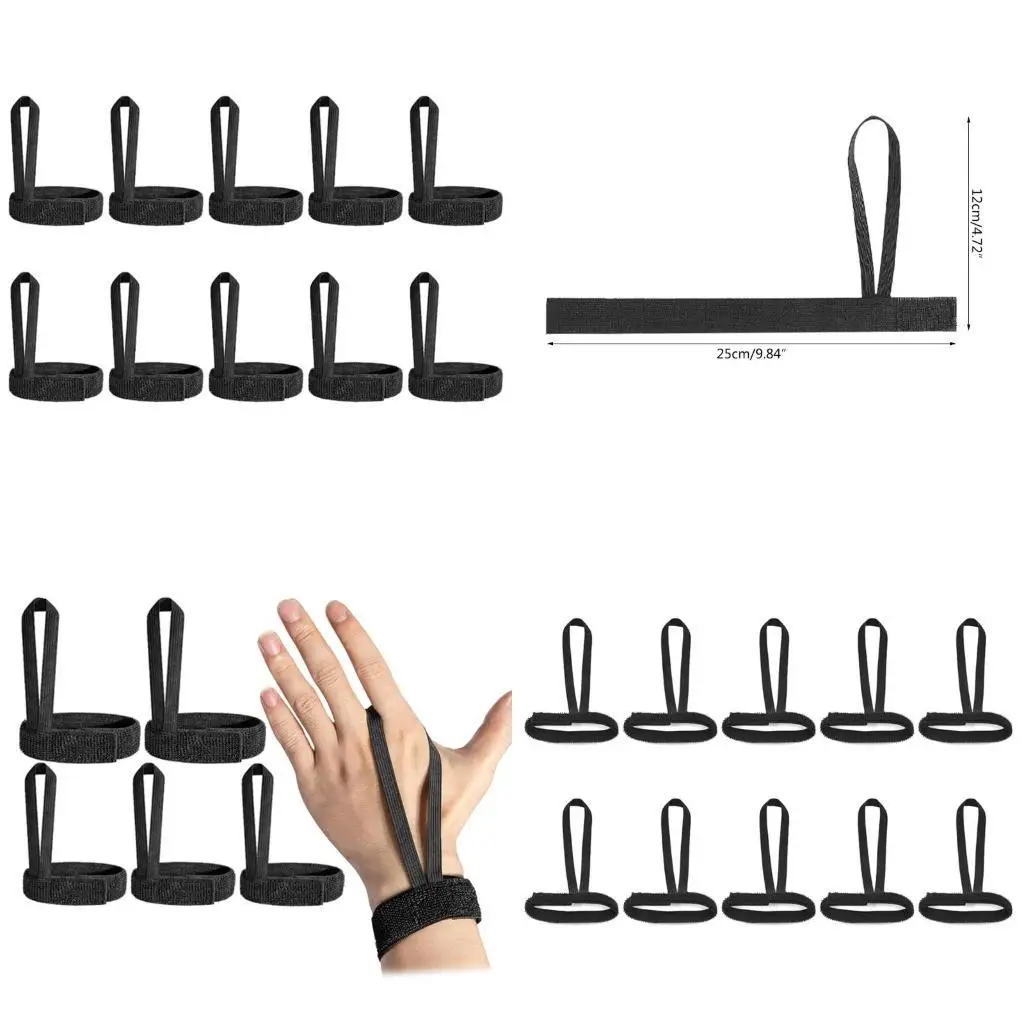 Y1UC 10pcs Bóng đá Down Chỉ số Sân bóng đá Cổ tay cho trò chơi thể thao