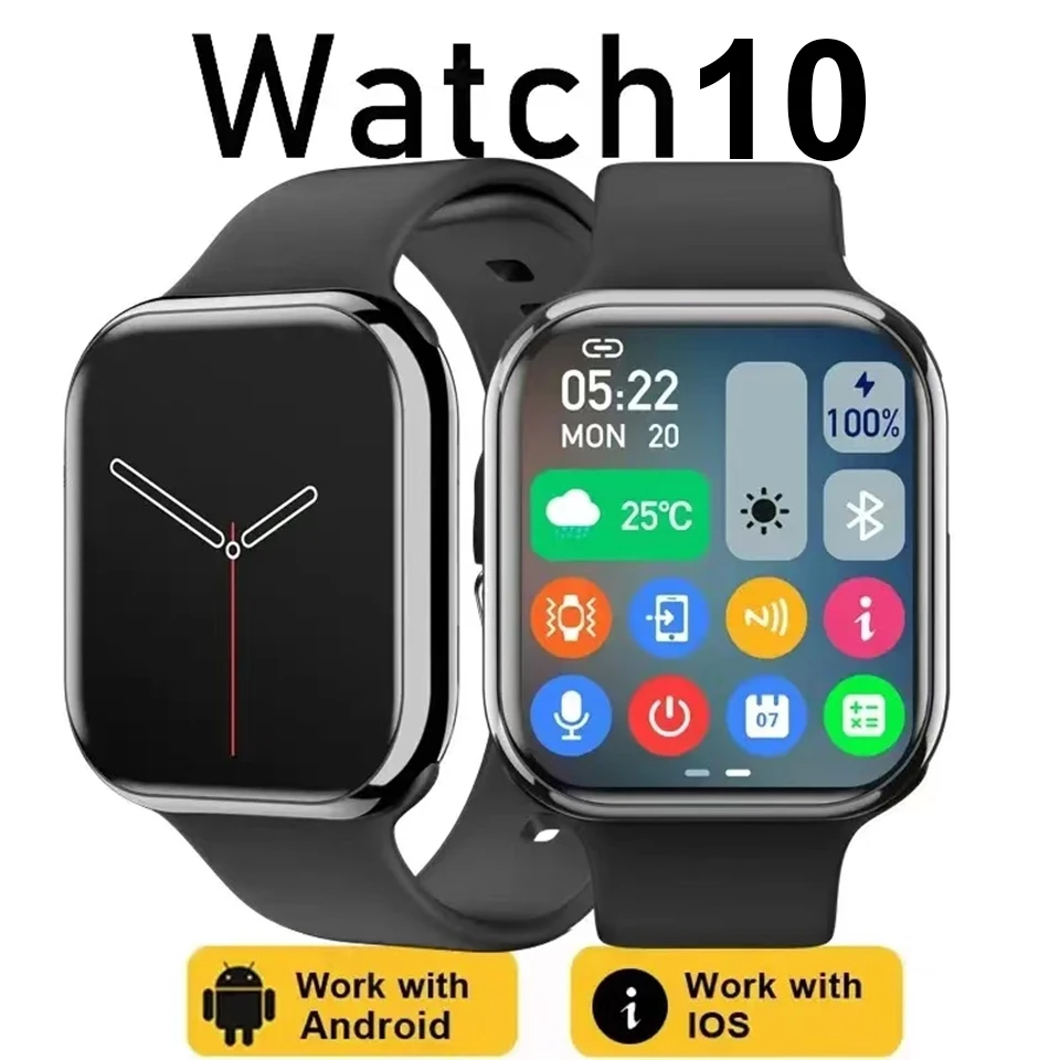 New Watch 10 Ultra Smart Watch 49mm 2024 New NFC Men Women Track Bluetooth Call GPS BT Music Games Wireless Charging Smartwatch