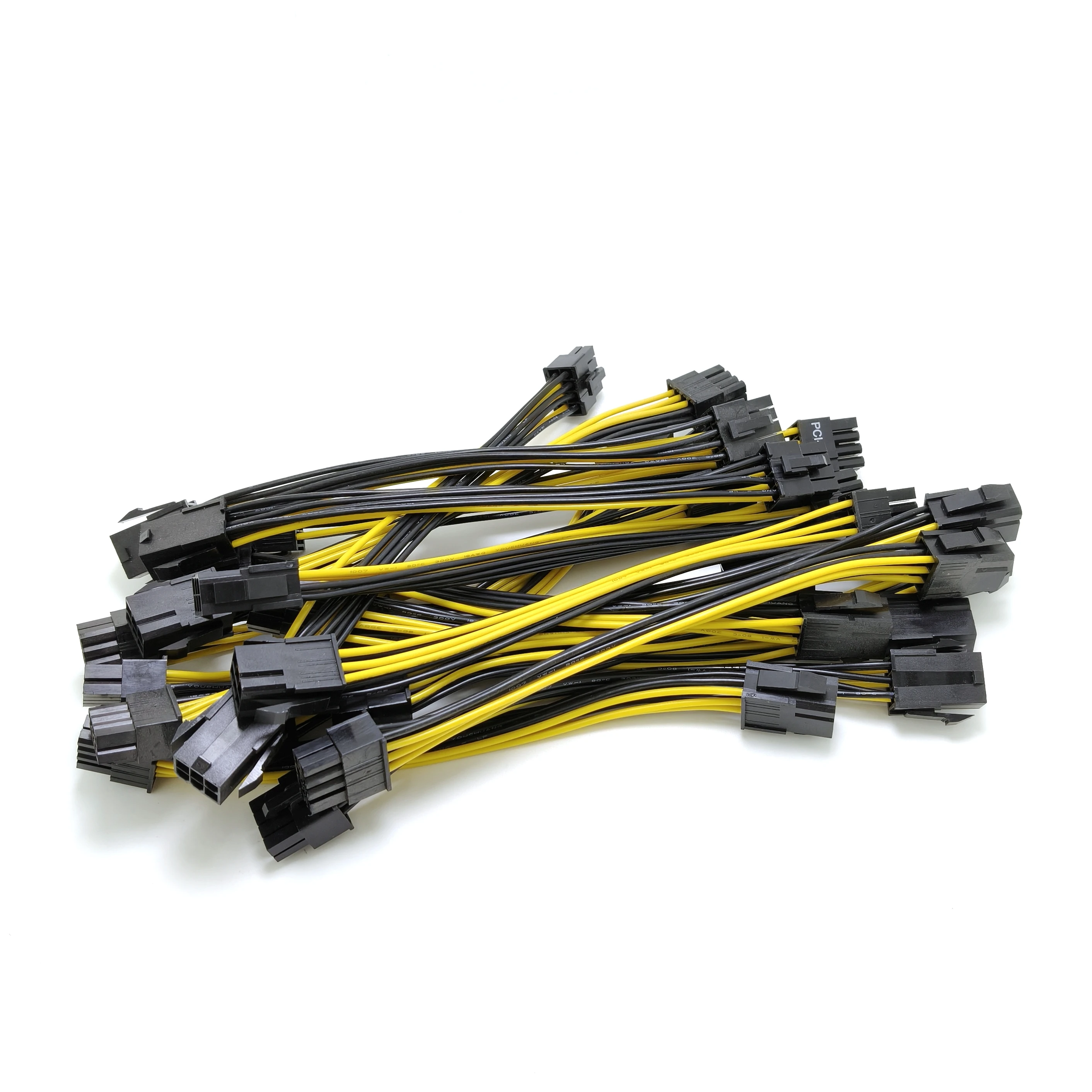 PCIe 6Pin zu CPU 8Pin Netzteil Kabel Computer CPU P8 Buchse zu GPU 6Pin Stecker Verlängerung Konvertierung EPS Kabel