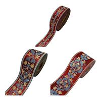 Jacquard Ribbon Clothing Decoration 5M Sewing Ribbon Fabric Embellishment for Pillowcases Clothes Headband Placemats Clothing