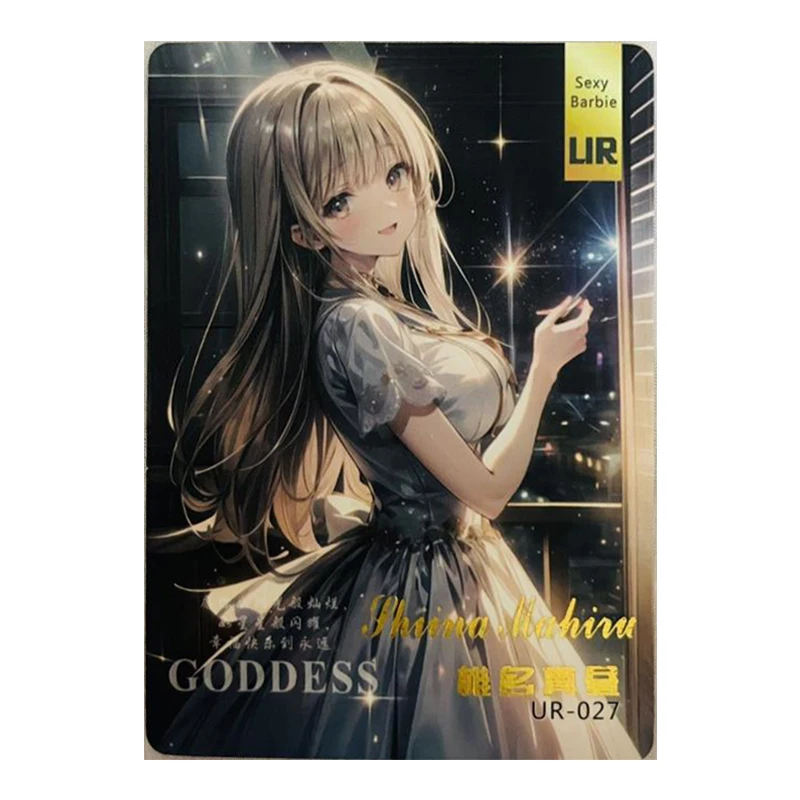 Anime Goddess Story Rare SP LIR Refraction Collectible Card Yae Miko Bronya Collei Kitagawa Marin Zabawki dla chłopców Prezent urodzinowy