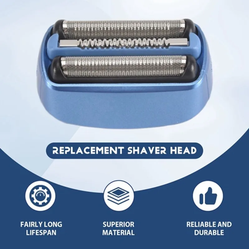 ABBK 40B Replacement Shaver Head for Braun CoolTec CT2S CT3 CT4S CT5CC, Foil & Cutter Block for Smooth Shave