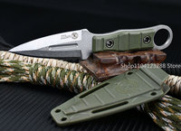 Kizlyar Glass Fiber Handle Knife High Hardness Tactic Knife Outdoor Portable Camping Tools Straight Knife Self-defense Knife