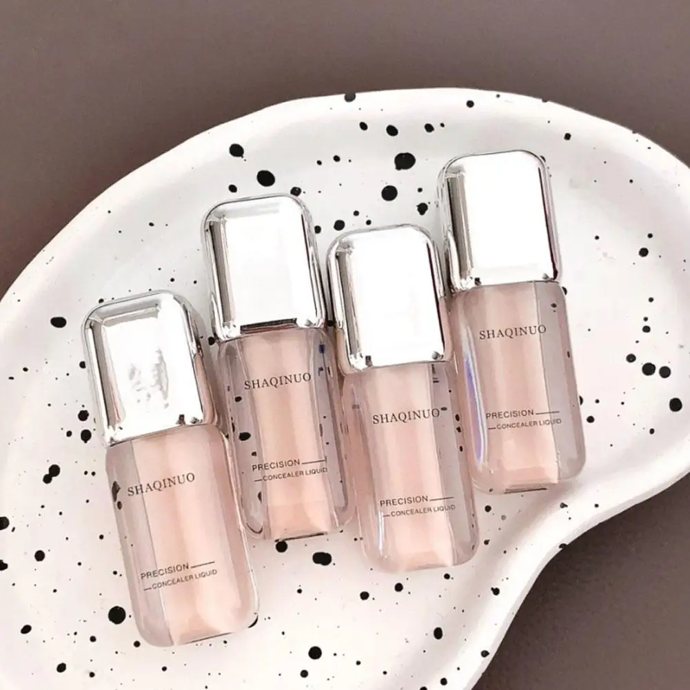 3 Color Concealer Liquid Hydrating Light Brightening Concealer Lasting Non-Removal Foundation Concealer Acne Marks Spots Dark