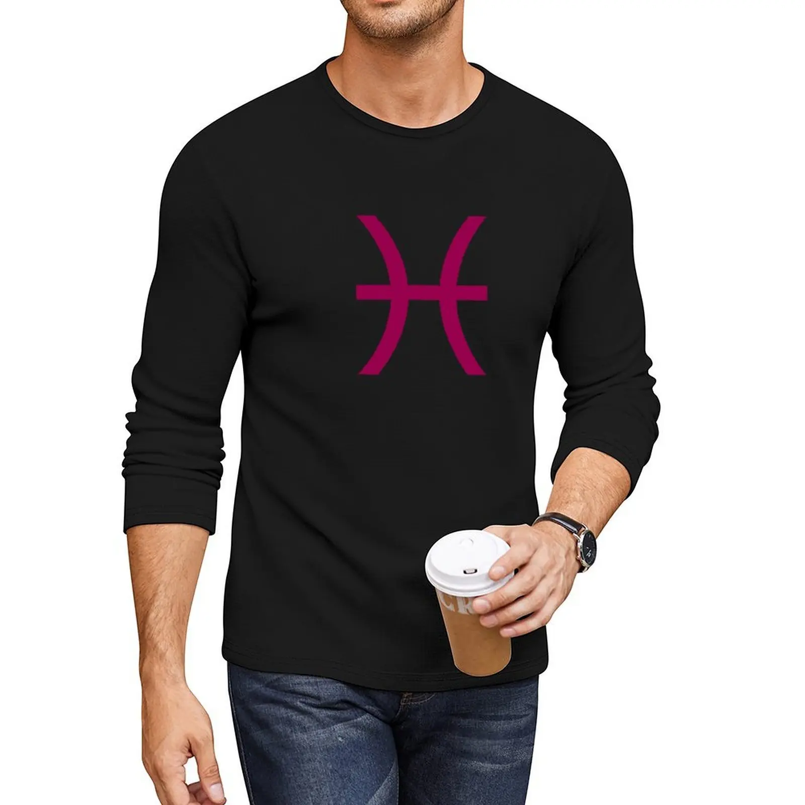 

pisces fuchsia sign meenah feferi peixes cosplay Long T-Shirt sports fan t-shirts cute tops mens funny t shirts