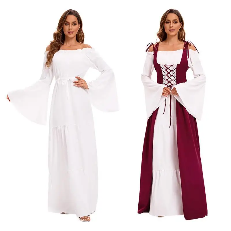 

plus Size Women's Stage Performance Costume Court Waist Ethnic Faion Ladies' Traditional Clothing Autumn New Arrival
