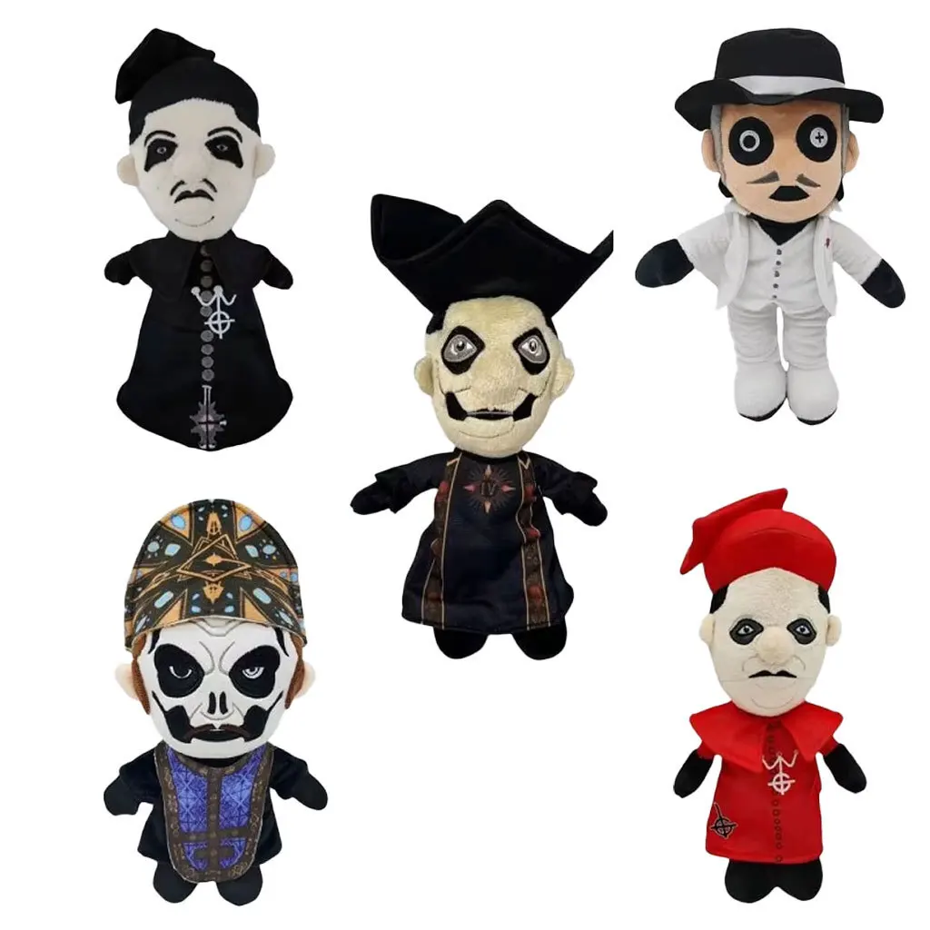

Hot 25cm Cardinal Copia Plush Doll Ghost Singer Cosplay Cotton Doll Anime Peripherals Struffed Toy Fans Birthday Halloween Gift