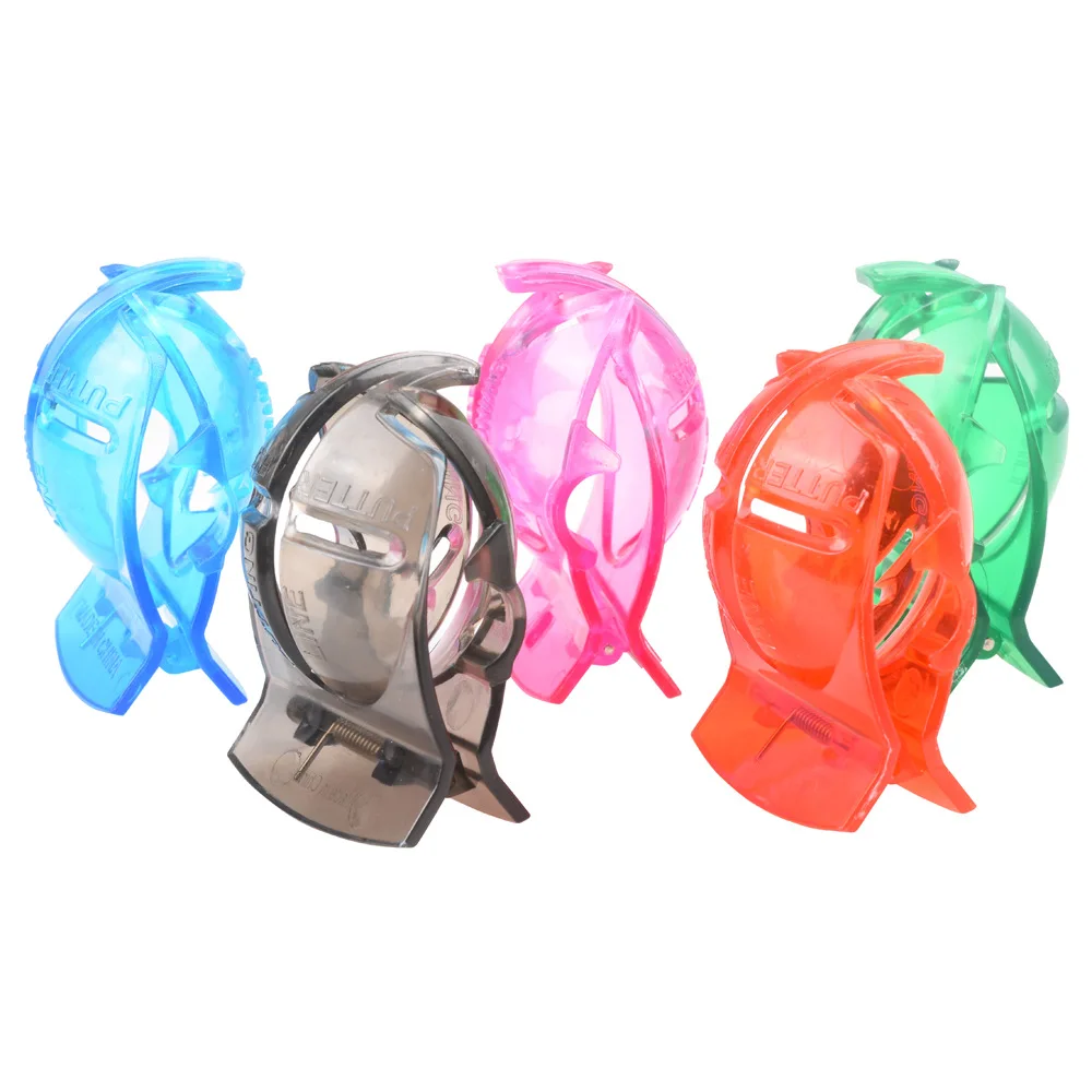 Golf Scribe Clip, Transparent Green Red Golf Scribe, Scribe Clip, Transparent Clip Scribe Golf Training Accessories