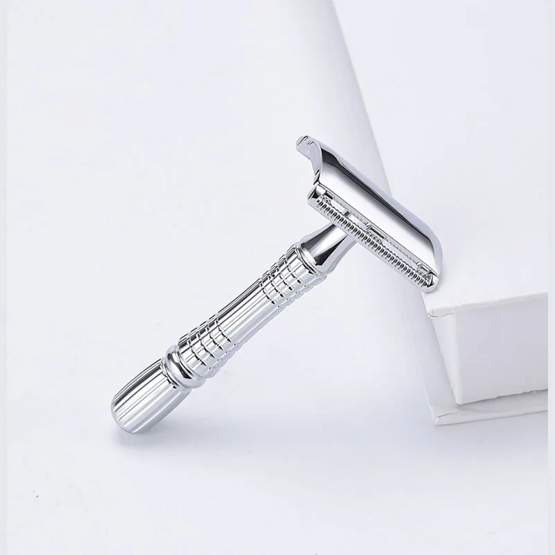 BAILI Classic Safety Razor Manual Exquisite Traditional Double Edge Blade Razor Shaver BT171 Upgraded version