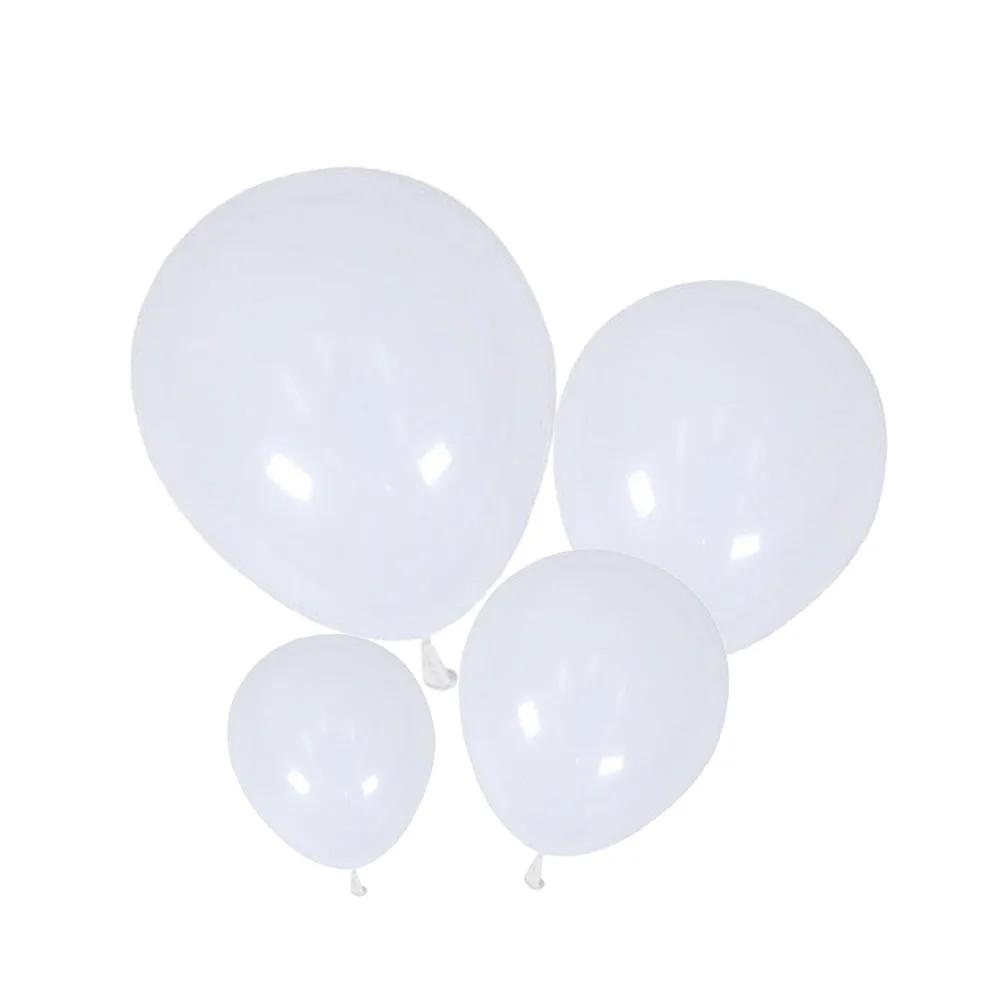 5/10/12/18inch White Balloons Retro Sand White Apricot Beige Off White Latex Balloons for Wedding Bridal Shower Birthday Decor