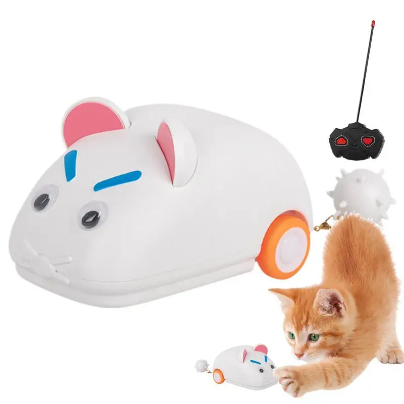 Remote Control Mice Cat Toy Smart Cat Mice Cat Toys Interactive Moving Cat Toy Remote Control Play Exciting Pet Engagement For