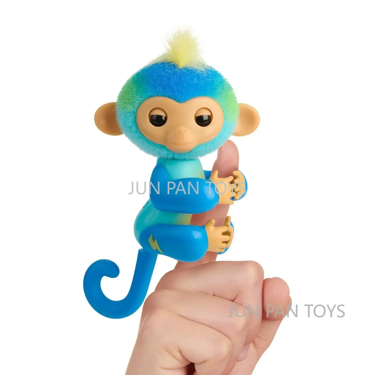 Fingerlings Small Electronic Plush Interactive Monkey Toy Interactive Animal for Hanging on Finger Holiday Gift Collection Model