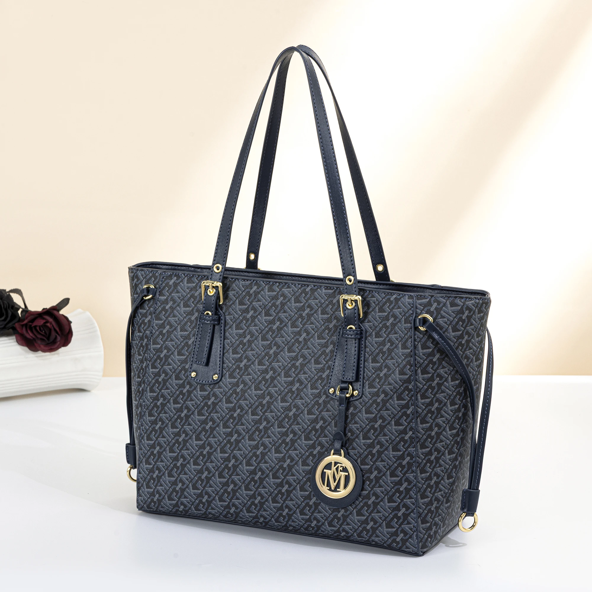 Vintage Workplace Tote Bag, Li - Luxury Bags Old Money recension och pris