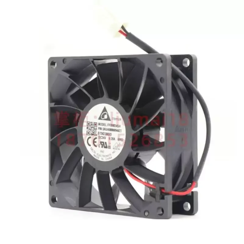 for AFB0824HH SH VH Toshiba Elevator Inverter Fan FFB0824SHE DC24V 8CM Cooling Fan
