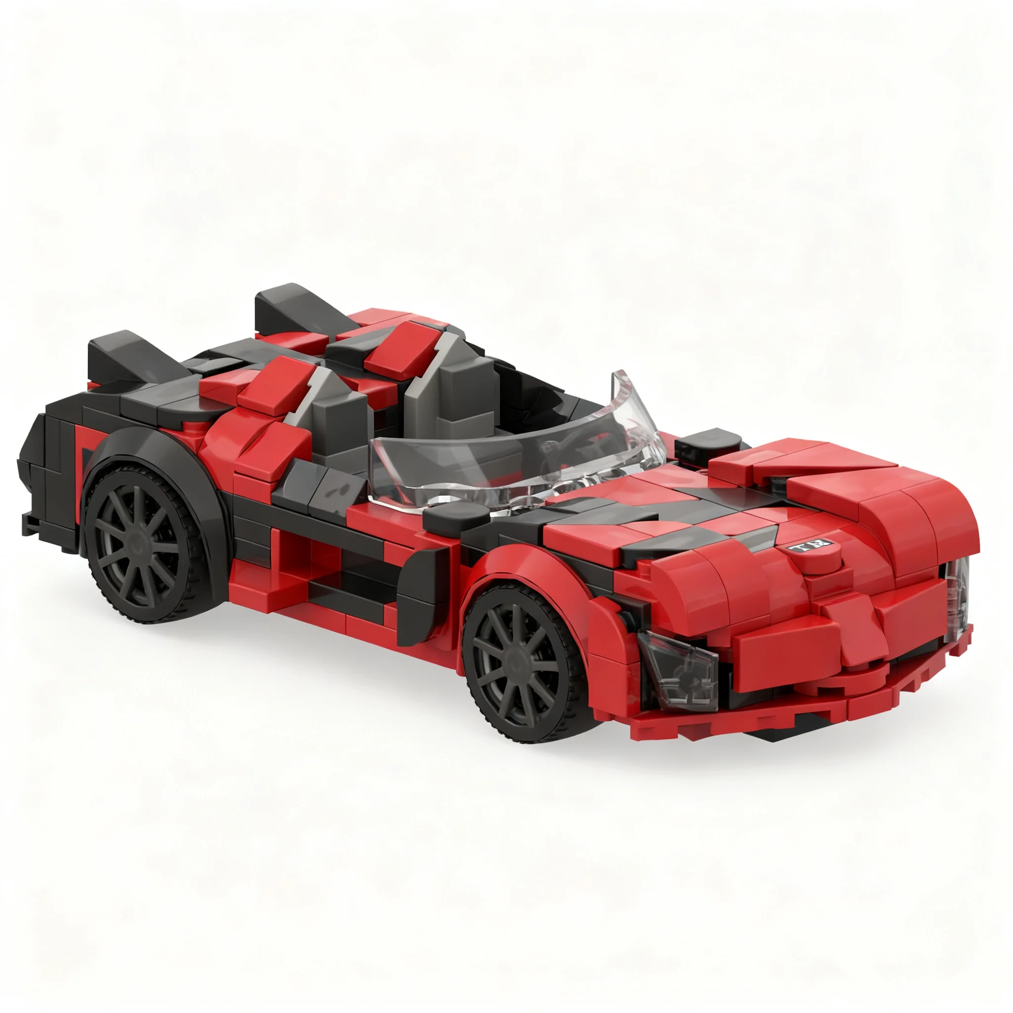 261pcs MOC Speed Racer Taejo Togokhan's Street Car 7 stud wide Model Christmas Gift Home Decor For Adults Kit