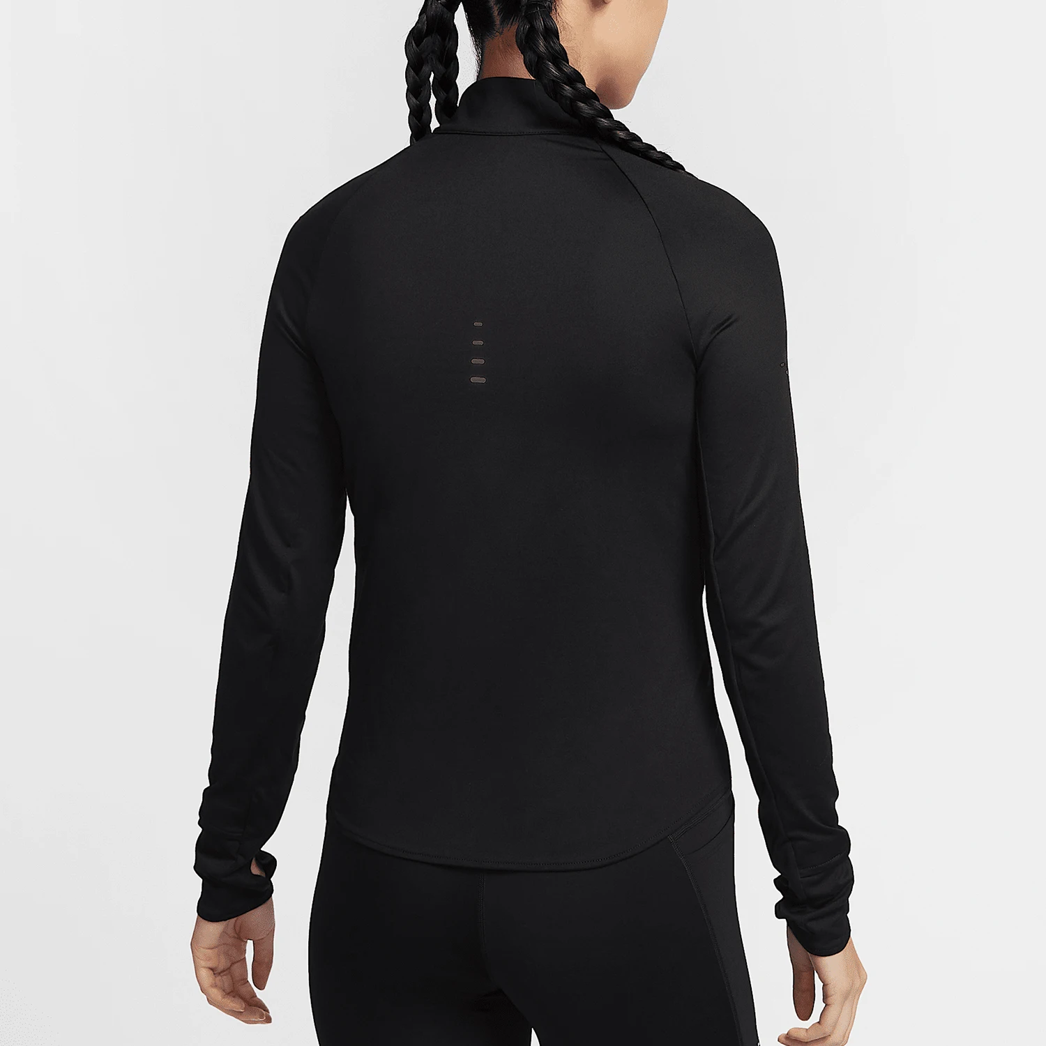 Nike genuine Swift Dri FIT women's half zipper long sleeved T-shirt HQ0500-010