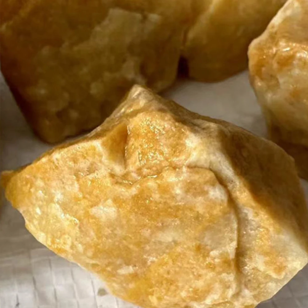 Natural Yellow Aventurine Rough Stone Irregular Raw Stone Healing Crystals Mineral Specimen Energy Gemstone Home Decoration