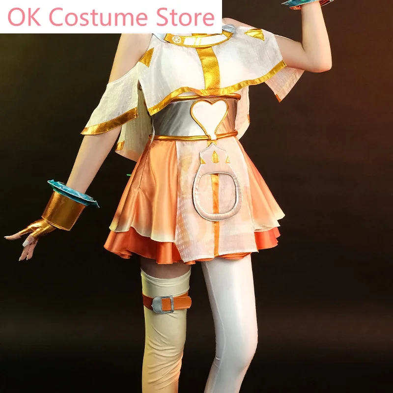 Lol Ahridream Sweetheart Women The Nine Tailed Fox Cosplay Costume Cos Game Anime Party Uniform Hallowen Play Role Clothes