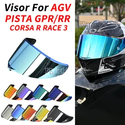 Motorcycle Helmet Visor PISTA GPR GPRR CORSA R RACE 3 Helmet Shield Uv Protection Windshield Casco Moto Accessories for AGV