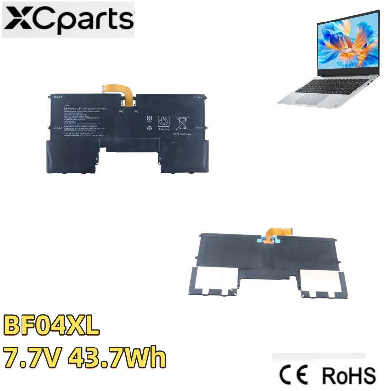 

New 7.7V 43.7Wh BF04XL Laptop Battery For HP Spectre 13-AF000NX 13-AF004TU 13-V116TU 13-V117TU TPN-C132 HSTNN-LB8C 924843-421