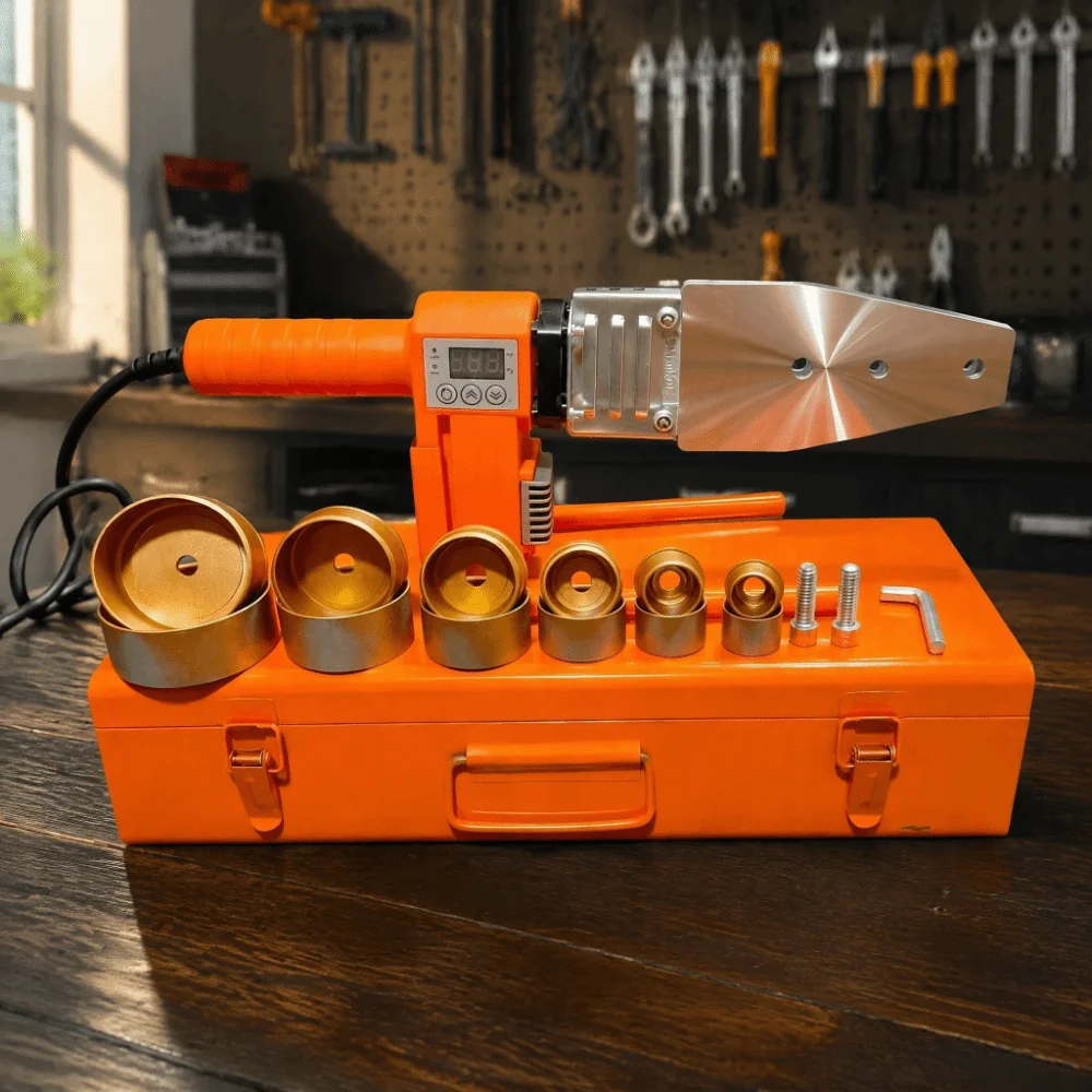 Constant Temperature Quick-Heat Welding Machine 20-32/20-63 EU Plug Heat Fuse Water Pipe Welder New Design 50Hz