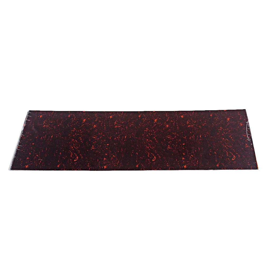 

Celluloid Dark Red Guitar Head Veneer Shell Sheet Red Tortoise Shell Suitable for Luthier Supply Guitar Repair Jewelry Inlay