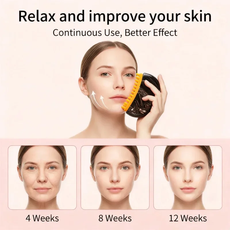 2026 Lymphatic Facial Contour Brush, Body Brush Face Scraping Lymphatic Brush