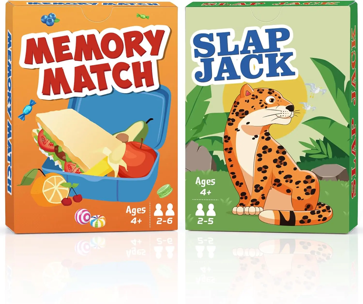 Lustiges Kartenspiel für Kinder im Alter von 4-8 Jahren | Klassische Interaktive Spiele für Kinder, Kleinkinder und Erwachsene, Geschenke für den Weihnachtsstrumpf, Partyspiele