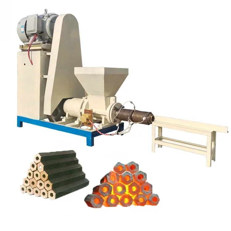 Biomass Rice Husk Sawdust Powder Briquette Making Machine Whole Line For Sale