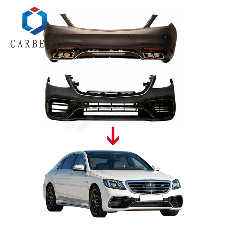 

CARBEST Automobile Upgrade 2018 S CLASS Upgrade Car Body Kit For W222 To S63 AMG