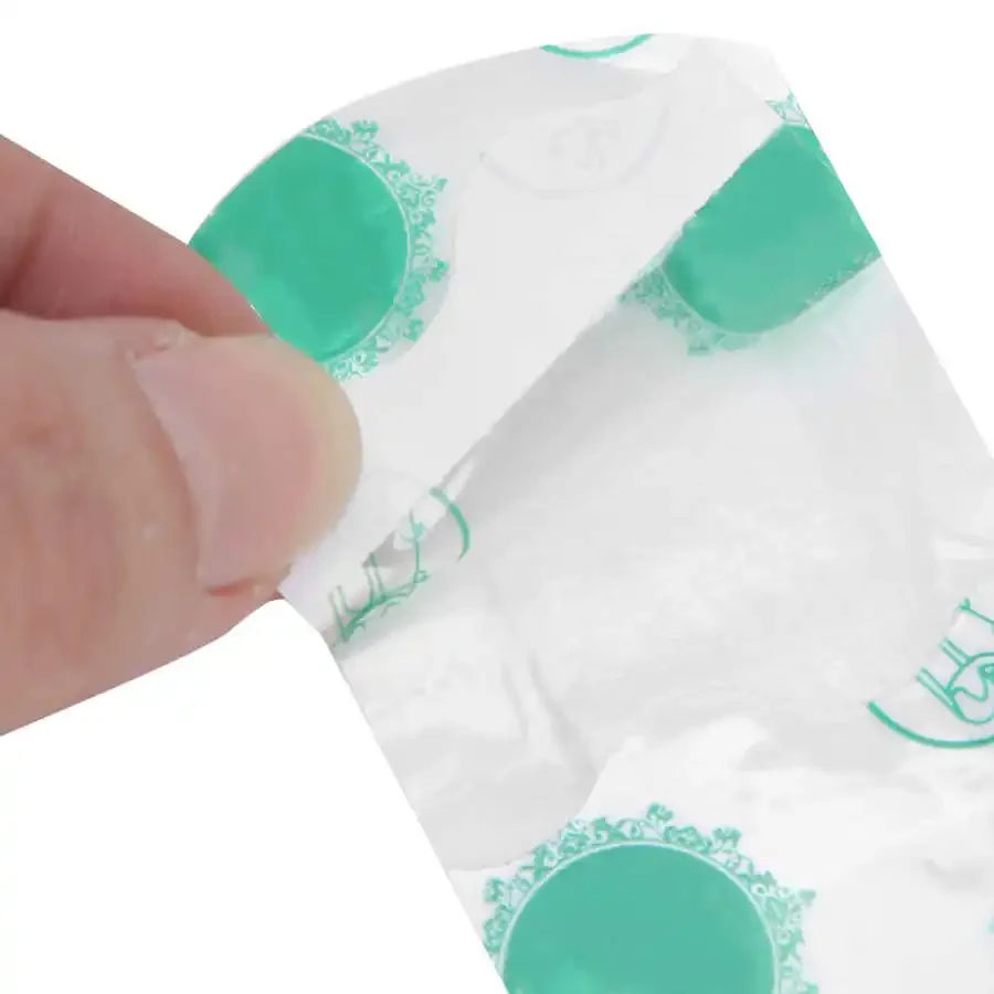 Cinta impermeable para protección de tatuajes, suministros de maquillaje permanente, para cejas y labios, 50 piezas