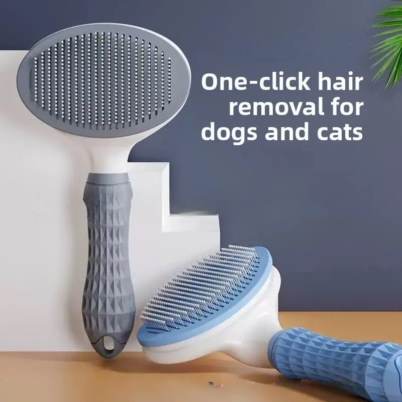 

Pet Dog Hair Brush Cat Comb Pet Hair Remover Brush for Dogs Cats Puppy Kitten Grooming Tools Dogs Accessories Pet Supplies