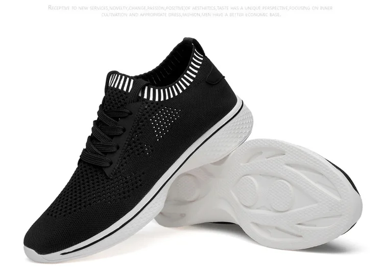 Mesh surface Breathable Soft sole Durable shock absorbing Highly popular Mens heightening shoes Increase by 6/8/10 centimeters