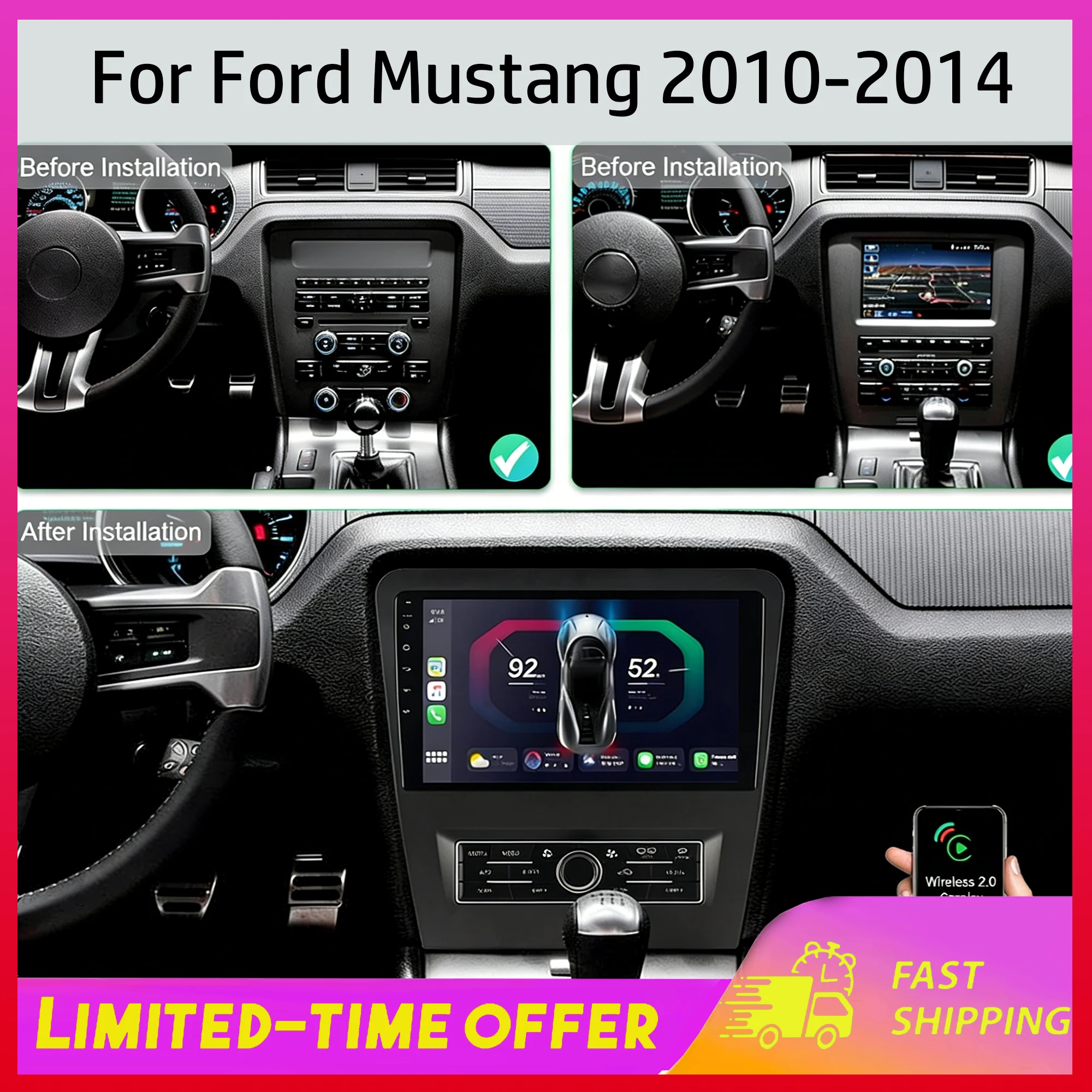 10Inch Android 15 C…