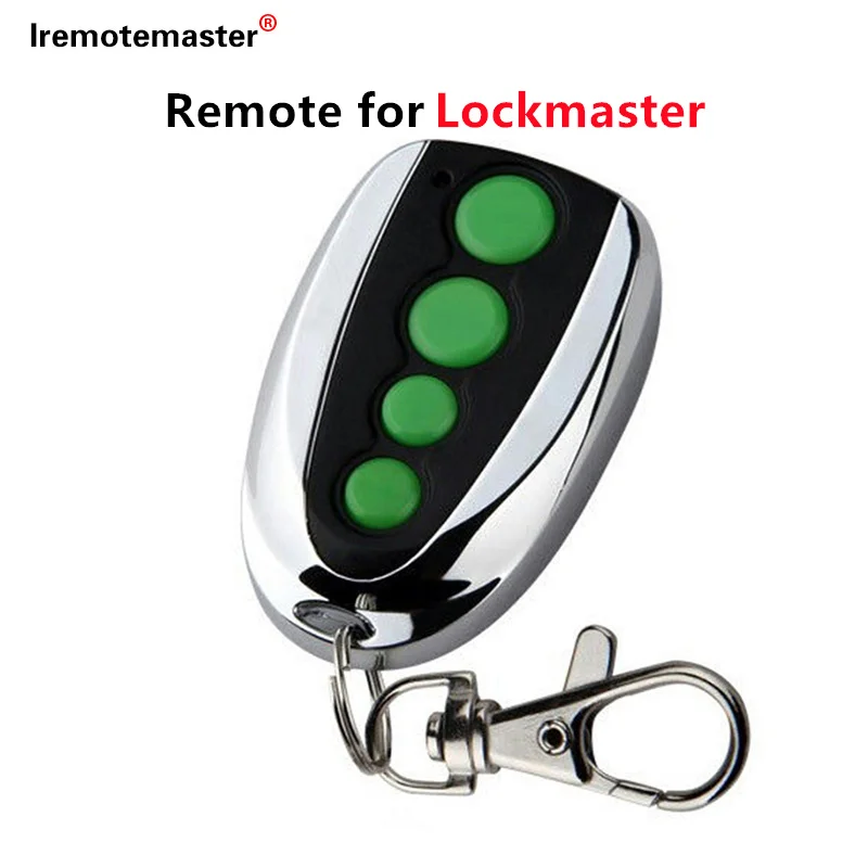 For  Lockmaster/LM12 Compatible with DSC/MK/LM/EK/CASAR/EKD Garage Door Remote 433MHz Rolling Code Handheld Transmitter Command