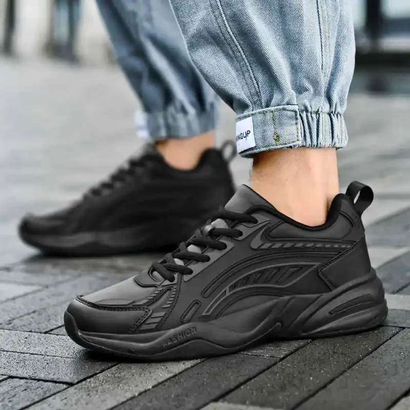 

Темные мужские кроссовки на плоской подошве, оригинальные брендовые мужские модельные туфли, белые туфли для мужчин, модельные спортивные туфли Vzuttya, необычные