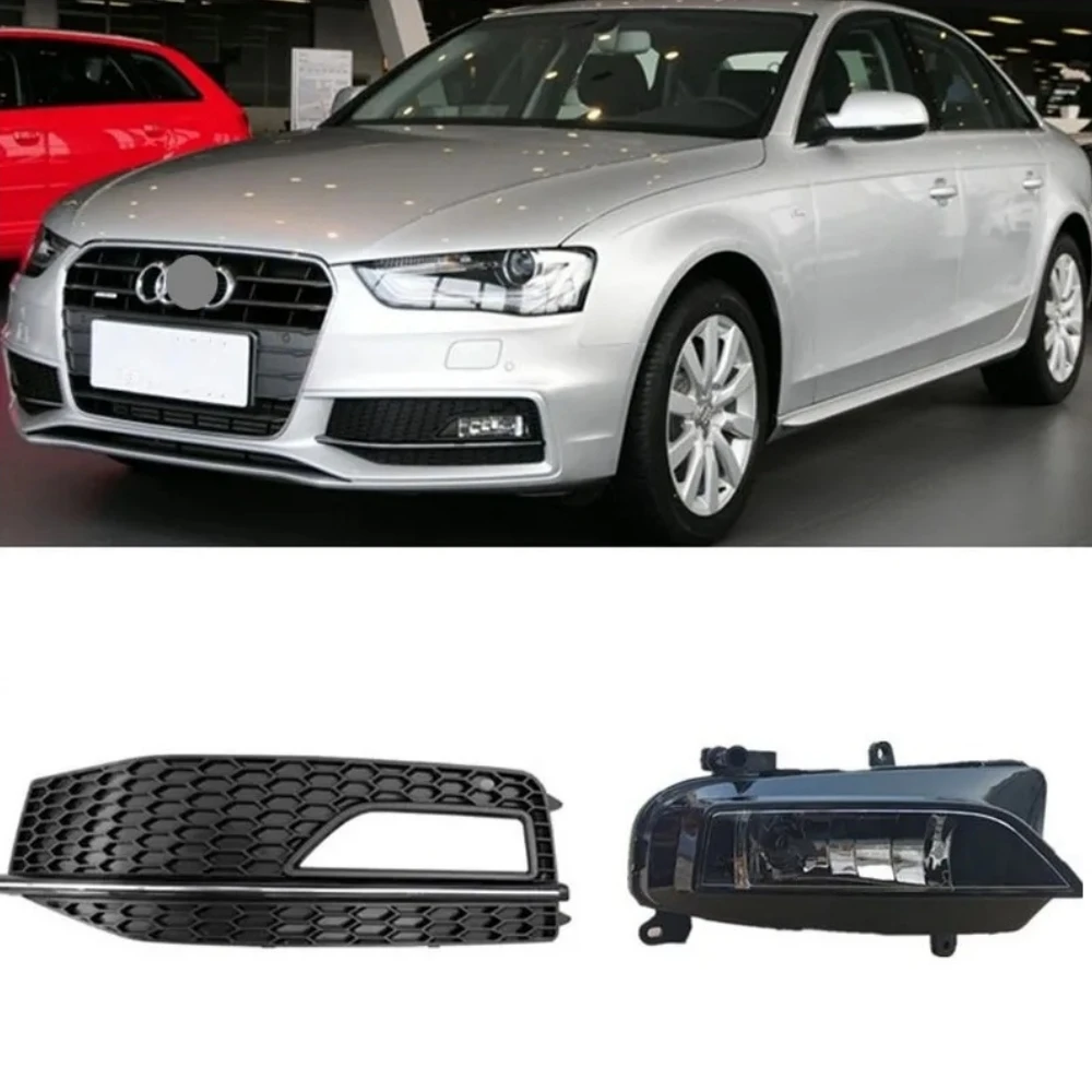 Front bumper grille fog lamp cover For Audi A4 2013-2016 Sports version