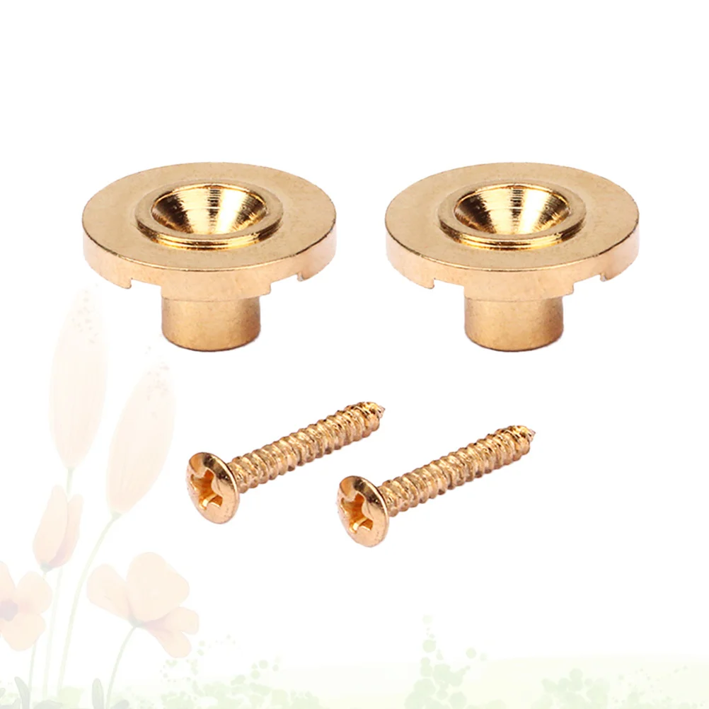 

2Pcs Guitar String Retainer Premium Steel Roller String Tree Screw Mount Replacement for St Tl Style Electric Guitar Parts